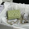 CH1649QJG-025　シャネル CHANEL 2020年最新入荷 WOC ミニフラップバッグ 斜め掛け ショルダーバッグ チェーンウォレット レディースかばん カーフレザー