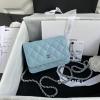 CH1649QYL-025　シャネル CHANEL 2020年最新入荷 WOC ミニフラップバッグ 斜め掛け ショルダーバッグ チェーンウォレット レディースかばん カーフレザー