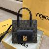 FD5114-BXN　フェンディ FENDI 2020年最新入荷 トップハンドルバッグ トートバッグ ハンドバッグ 2way ショルダーバッグ レザー 