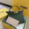FD5322JL-BXN　フェンディ FENDI 2020年最新入荷 ピーカブー トートバッグ ハンドバッグ 2way ショルダーバッグ レザー
