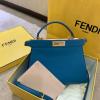 FD5322HL-BXN　フェンディ FENDI 2020年最新入荷 ピーカブー トートバッグ ハンドバッグ 2way ショルダーバッグ レザー