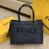 FD83348-BXN　フェンディ FENDI 2020年最新入荷 トップハンドバッグ トートバッグ ハンドバッグ カーフレザー 