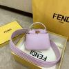 FD36538F-BXN　フェンディ FENDI 2020年最新入荷 ピーカブー トートバッグ トップハンドルバッグ 肩掛け ショルダーバッグ レザー