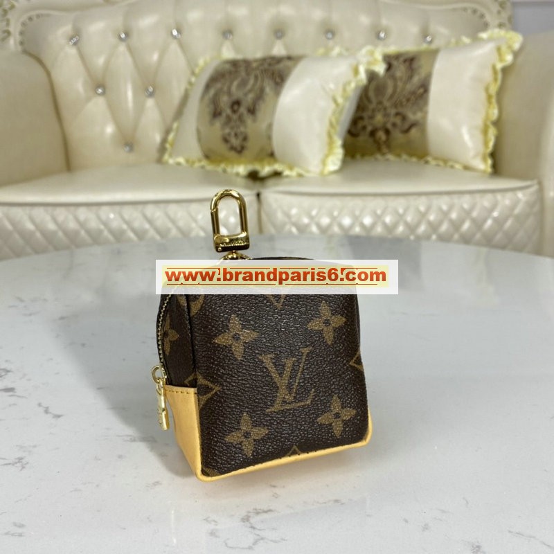 M69309C-057　ルイヴィトン LOUIS VUITTON 2020年最新入荷 ポルト クレ ポーチ 小銭入れ コインケース ファスナー短財布 キーリング付き モノグラム キャンバス