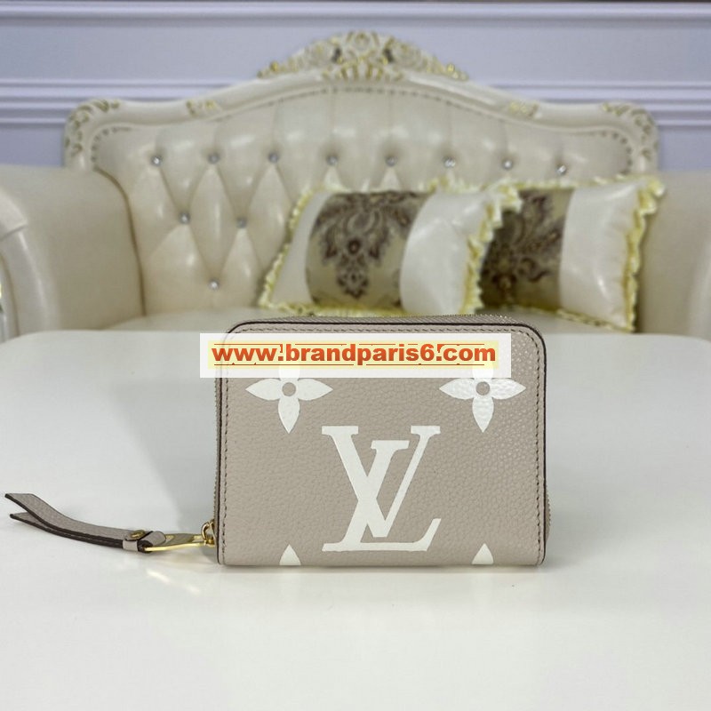 M69797-057　ルイヴィトン LOUIS VUITTON 2020年最新入荷 ジッピーコインパース ファスナー短財布 小銭入れ コインケース モノグラム アンプラント レザー