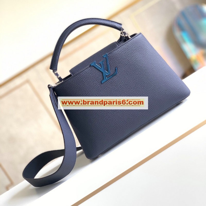M94517L-YUN　ルイヴィトン LOUISVUITTON 2020最新入荷 カプシーヌ トートバング ハンドバッグ 2way ショルダーバッグ レザー 
