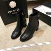 CHJ20139-26　シャネル CHANEL 2020年秋冬最新入荷 ショートブーツ ローヒールシューズ ピンヒール レディースシューズ カーフレザー 靴 