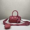 PD1BB846F-JS　プラダ PRADA 2020年最新入荷 トップハンドルバッグ トートバッグ 2way ショルダーバッグ ボストンバッグ カーフスキン