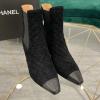 CHJ20153R-26　シャネル CHANEL 2020年秋冬最新入荷 ショートブーツ レディースシューズ ハイヒールブーツ