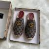 GGJ20061-26　グッチ GUCCI 2020年秋冬最新入荷 GGキルティング キャンバス ウィメンズ エスパドリーユ サンダル レディース スリッパ ミュール