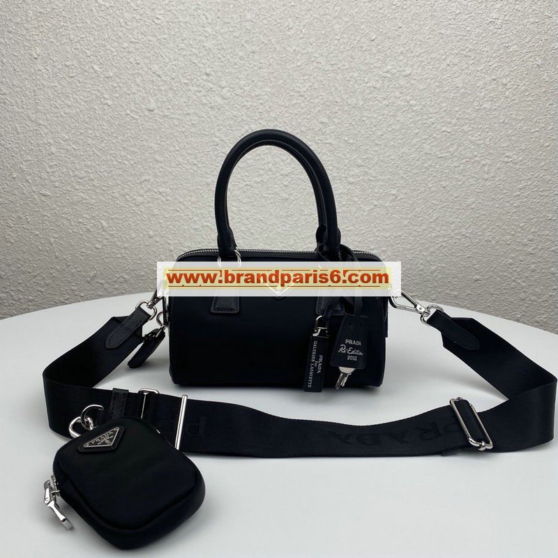 PD1BB846K-JS　プラダ PRADA 2020年最新入荷 トップハンドルバッグ トートバッグ 2way ショルダーバッグ ボストンバッグ カーフスキン