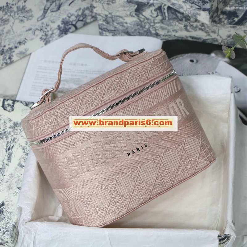 CD9039FF-025　クリスチャンディオール CHRISTIAN DIOR 2020最新入荷 化粧箱 ヴァニティーケース トートバッグ オブリーク エンブロイダリー