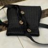BOV642637BK-aj　ボッテガヴェネタ BOTTEGAVENETA 2020年最新入荷 ザ フォールド 斜め掛け ショルダーバッグ イントレチャート クロスボディバッグ レディースかばん