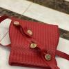 BOV642637RD-aj　ボッテガヴェネタ BOTTEGAVENETA 2020年最新入荷 ザ フォールド 斜め掛け ショルダーバッグ イントレチャート クロスボディバッグ レディースかばん