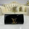 M61317BK-057　ルイヴィトン LOUISVUITTON 2020年最新入荷 ポルトフォイユ ルイーズ 二つ折り長財布 ロングウォレット パテントレザー