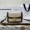 CE187366BBF-DDB　CELINE セリーヌ 2020年最新入荷 トリオンフ ラージ 斜め掛け ショルダーバッグ レディースかばん キャンパス カーフスキン 
