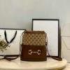 GG602118BX-DDB　グッチ GUCCI 2020年最新入荷 1955 ホースビット バケットバッグ ショルダーバッグ レディースかばん レザー
