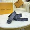 MP281V-057　ルイヴィトン LOUISVUITTON 2020年最新入荷 サンチュール LVシェイプ 40MM リバーシブル ベルト メンズ用 カーフレザー