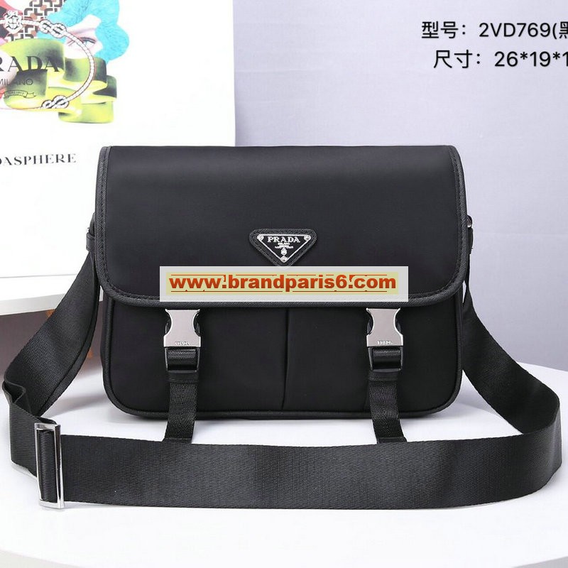 PD2VD769QK-025　プラダ PRADA 2020年最新入荷 メッセンジャーバッグ 斜め掛け ショルダーバッグ メンズかばん ナイロン