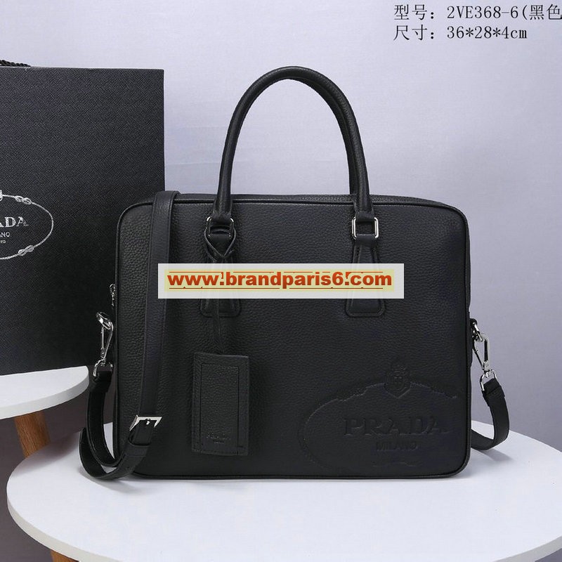 PD2VE368Z-025　プラダ PRADA 2020年最新入荷 ブリーフケース トートバッグ 2way ショルダーバグ メンズかばん ビジネスバッグ カーフレザー