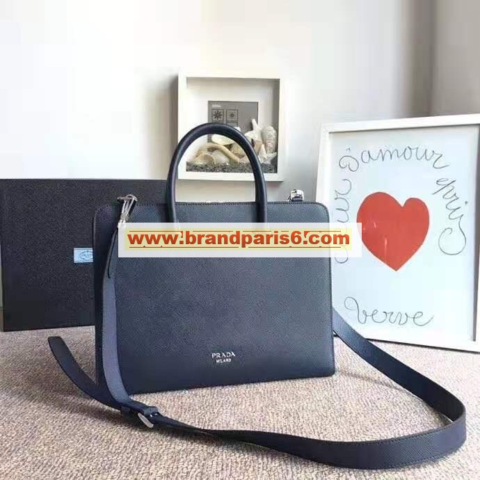 PD2VN006WL-025　プラダ PRADA 2020年最新入荷 ブリーフケース トートバッグ 2way ショルダーバグ メンズかばん ビジネスバッグ カーフレザー 