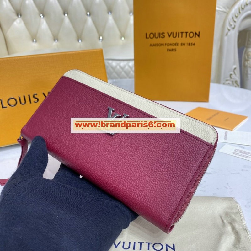 M63816-057　ルイヴィトン LOUISVUITTON 2020年最新入荷 ジッピー ロックミー ロングウォレット ファスナー長財布 手持ちかばん クラッチバッグ レザー