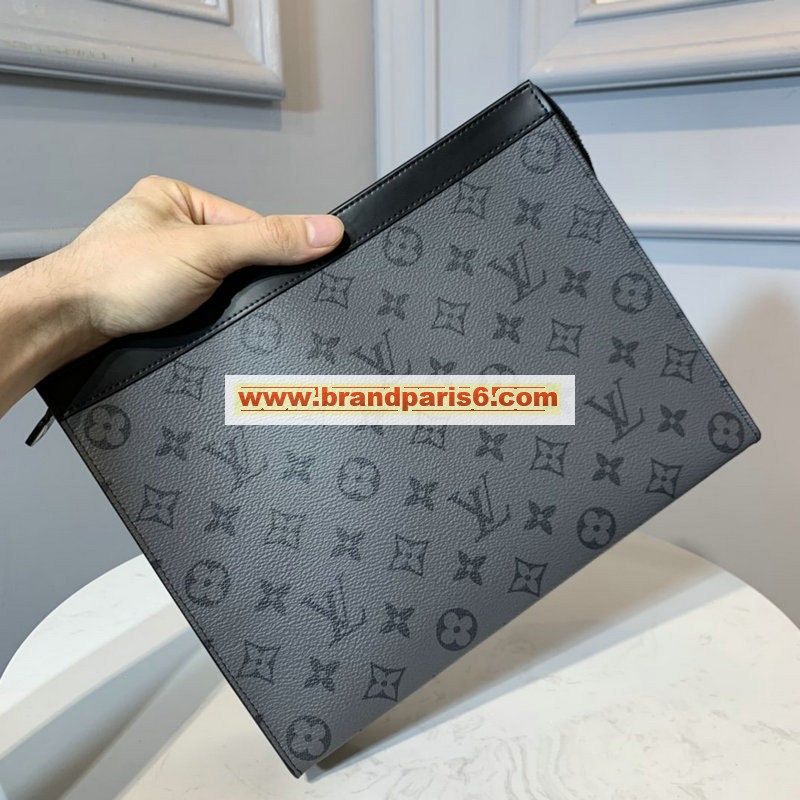 M69535-057　ルイヴィトン LOUISVUITTON 2020年最新入荷 ポシェット ヴォワヤージュ 手持ちかばん クラッチバッグ セカンドバッグ  モノグラムエクリプスキャンパス