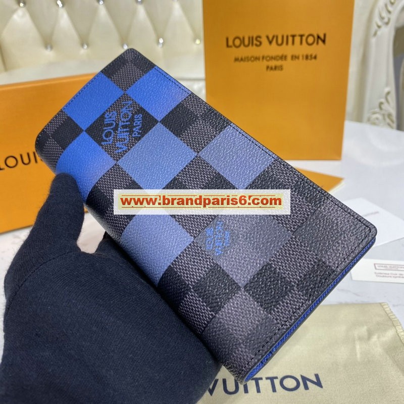 N60424L-057　ルイヴィトン LOUISVUITTON 2020年最新入荷 ポルトフォイユ ブラザ NM 二つ折り長財布 ロングウォレット ダミエグラフィットジャイアントキャンバス