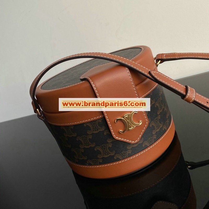 CE195192BKF-DDB　セリーヌ CELINE 2020年最新入荷 ミディアム タンブールバッグ 斜め掛け ショルダーバッグ ラフィア編み調 テキスタイル  カーフスキン