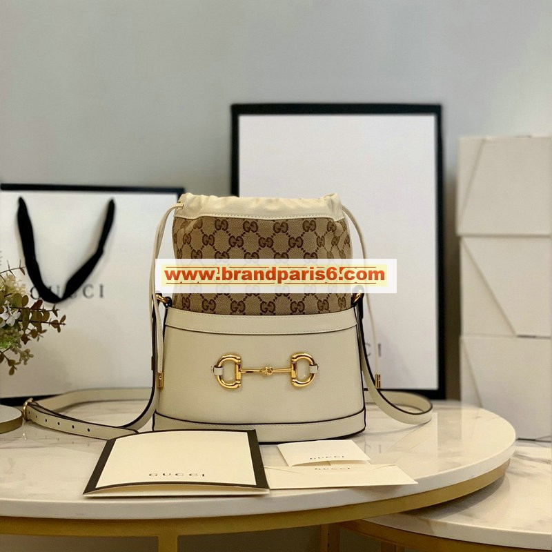 GG602118BB-DDB　グッチ GUCCI 2020年最新入荷 1955 ホースビット バケットバッグ ショルダーバッグ レディースかばん レザー