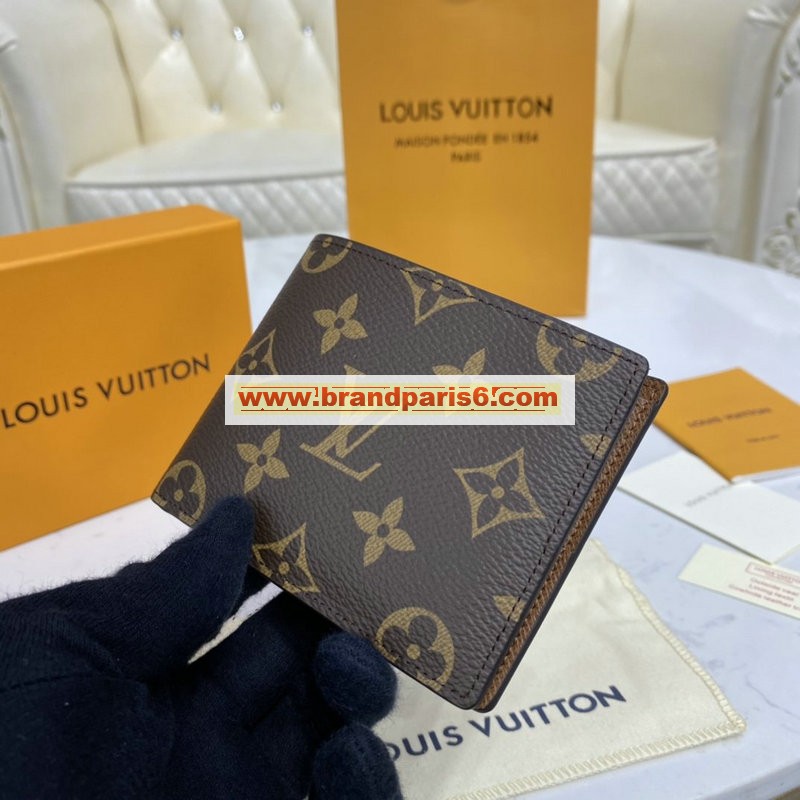 M62294C-057　ルイヴィトン LOUISVUITTON 2020年最新入荷 ポルトフォイユ スレンダー 二つ折り短財布 カードケース 札入れ ショートウォレット モノグラムキャンパス