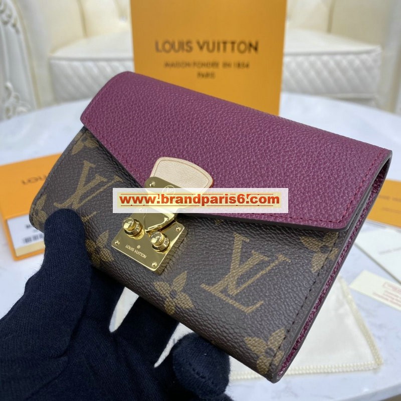 M67479Z-057　ルイヴィトン LOUISVUITTON 2020年最新入荷 ポルトフォイユ パラス コンパクト 二つ折り短財布 ショートウォレット モノグラムキャンパス