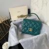 CH6376YG-JS　シャンル CHANEL 2020年最新入荷 トップハンドルバッグ トートバッグ 2way ショルダーバッグ ラムスキン