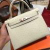 HKL28TPJB-JS　エルメス HERMES 2020年最新入荷 ケリー トップハンドルバッグ トートバッグ ハンドバッグ レディースかばん オーストリッチ革