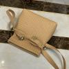 BOV642637XS-aj　ボッテガヴェネタ BOTTEGAVENETA 2020年最新入荷 ザ フォールド 斜め掛け ショルダーバッグ イントレチャート クロスキャリーバッグ レディースかばん
