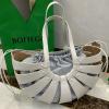 BOV651577BS-aj　ボッテガヴェネタ BOTTEGAVENETA 2020年最新入荷 ザ シェル カットアウトショルダーバッグ トートバッグ ハンドバッグ フレンチカーフ