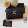 CH1837BK-JS　シャネル CHANEL 2020年最新入荷 ジッピーウォレット ロングウォレット ファスナー長財布小銭入れ カードポケット グレインド カーフスキン
