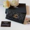 CH1836BK-JS　シャネル CHANEL 2020年最新入荷 二つ折り長財布 ロングウォレット カードケース 小銭入れ 