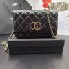 CH1794YBK-JS　シャネル CHANEL 2020年最新入荷 チェーンウォレット 斜め掛け ショルダーバッグ クロスボディ レディースかばん ラムスキン