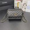 CH1794QBK-JS　シャネル CHANEL 2020年最新入荷 チェーンウォレット 斜め掛け ショルダーバッグ クロスボディ レディースかばん キャビアスキン