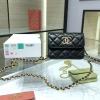 CH1942BK-JS　シャネル CHANEL 2020年最新入荷 チェーンクラッチ チェーンウォレット 斜め掛け ショルダーバッグ レディースかばん クロスボディ ラムスキン