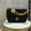 CH2222BK-JS　シャネル CHANEL 2020年最新入荷 フラップバッグ 斜め掛けショルダーバッグ クロスボディ レディースかばん レザー