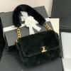 CH2240MBK-JS　シャネル CHANEL 2020年最新入荷 フラップバッグ 斜め掛けショルダーバッグ クロスボディ レディースかばん シアリング ラムスキン