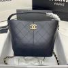 CH2286BK-JS　シャネル CHANEL 2020年最新入荷 スモール ショッピングバッグ バゲットバッグ 斜め掛けショルダーバッグ クロスボディ レディースかばん ラムスキン