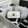 CH2302BS-JS　シャネル CHANEL 2020年最新入荷 スモール フラップバッグ 斜め掛けショルダーバッグ クロスボディ レディースかばん グレインド カーフスキン