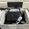 CH2303BK-JS　シャネル CHANEL 2020年最新入荷 スモール フラップバッグ 斜め掛けショルダーバッグ クロスボディ レディースかばん グレインド カーフスキン