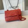 CH2303RD-JS　シャネル CHANEL 2020年最新入荷 スモール フラップバッグ 斜め掛けショルダーバッグ クロスボディ レディースかばん グレインド カーフスキン