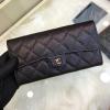 CH80758QJK-JS　シャネル CHANEL 2020年最新入荷 二つ折り長財布 ロングウォレット カードケース 小銭入れ キャビアスキン