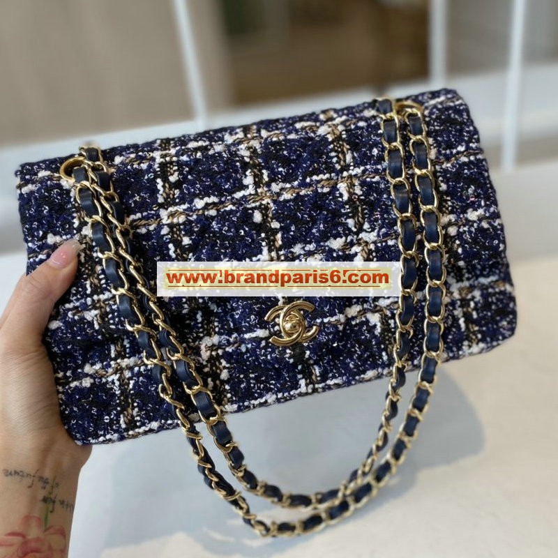 CH1112MNSL-JS　シャンル CHANEL 2020年最新入荷 クラシック 斜め掛け ショルダーバッグ フラップバッグ レディースかばん クロスボディ ツイード