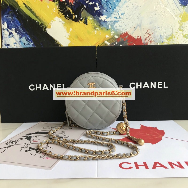 CH88832YJH-JS　シャネル CHANEL 2020年最新入荷 ラウンドバッグ 斜め掛け ショルダーバッグ クロスボディ ラムスキン